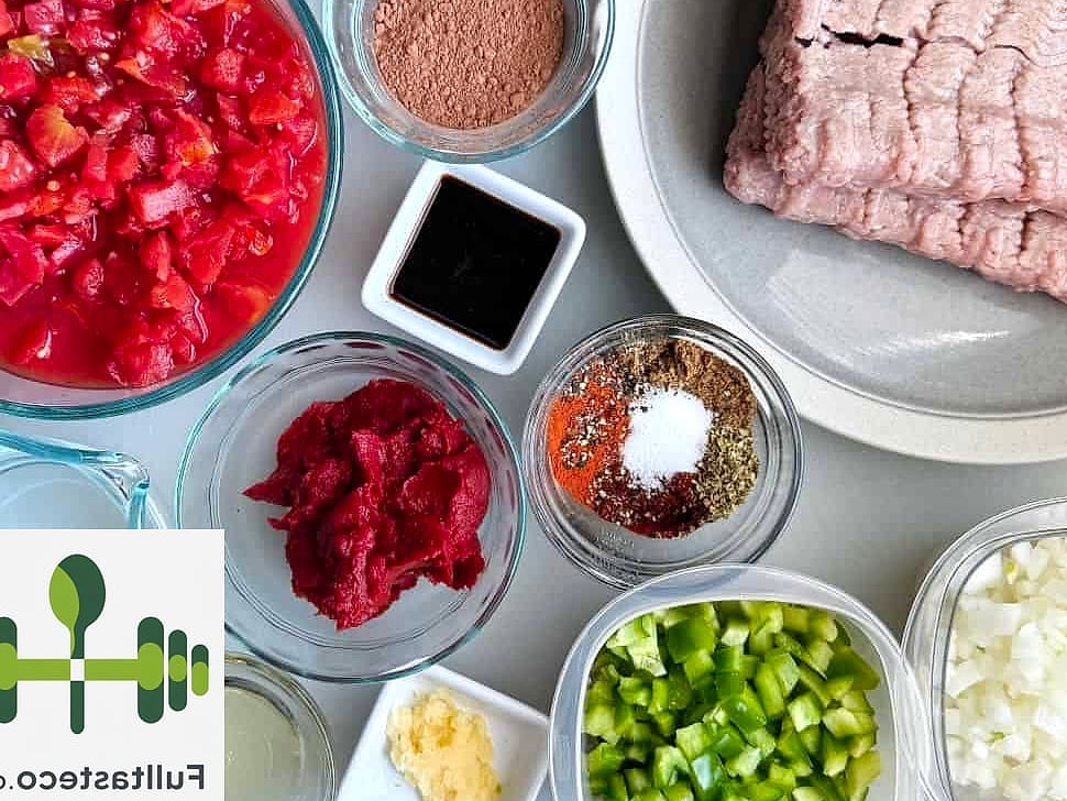Low Carb Turkey Chili 3 Ingredients You'll Need