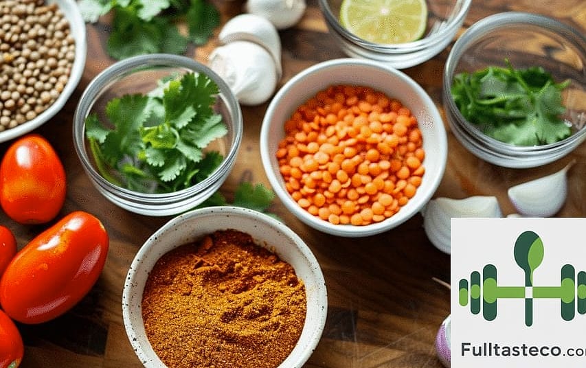 Vegan Lentil Curry 3 Ingredients You'll Need