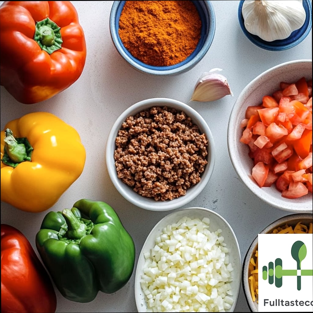 Low Calorie Stuffed Peppers 3 Ingredients You'll Need