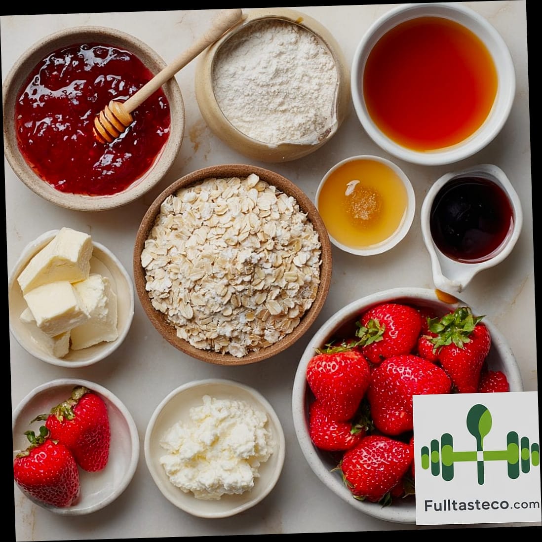 Strawberry Cheesecake Overnight Oats 3 Ingredients You'll Need
