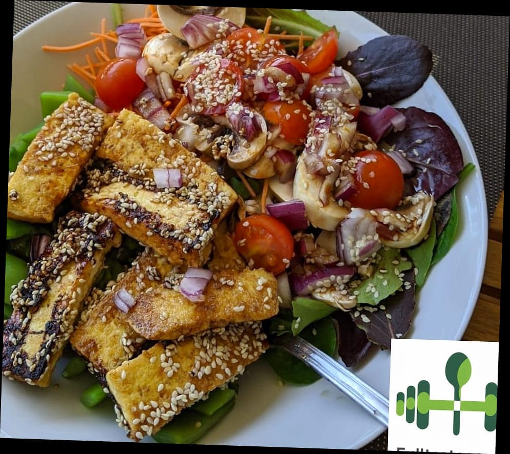 Mediterranean Tofu Salad 3 Ingredients You'll Need