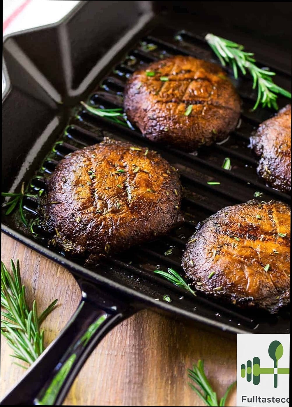 Grilled Portobello Mushroom Steaks 3 Ingredients You'll Need