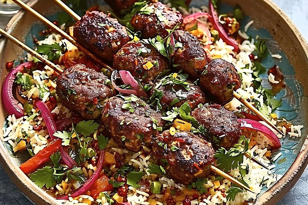 10 Mediterranean Diet Dinner Recipes To Try This Week 8 Lamb Kofta with Tabbouleh