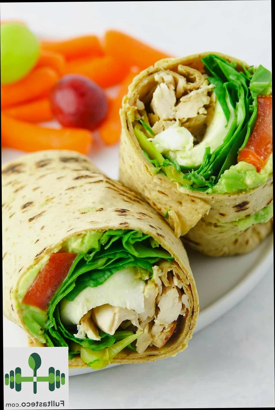 Low Calorie Chicken Wrap