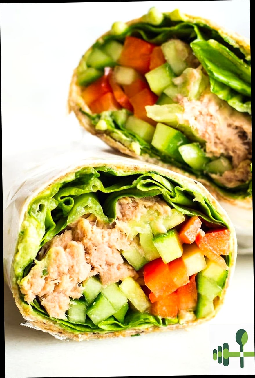 Low Calorie Tuna Wrap