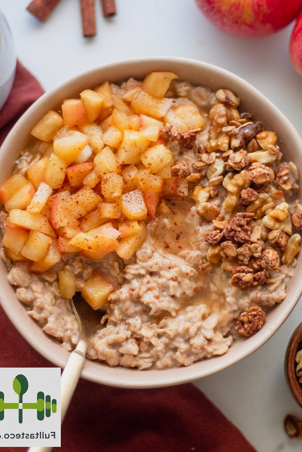 Low Calorie Oatmeal Bowl