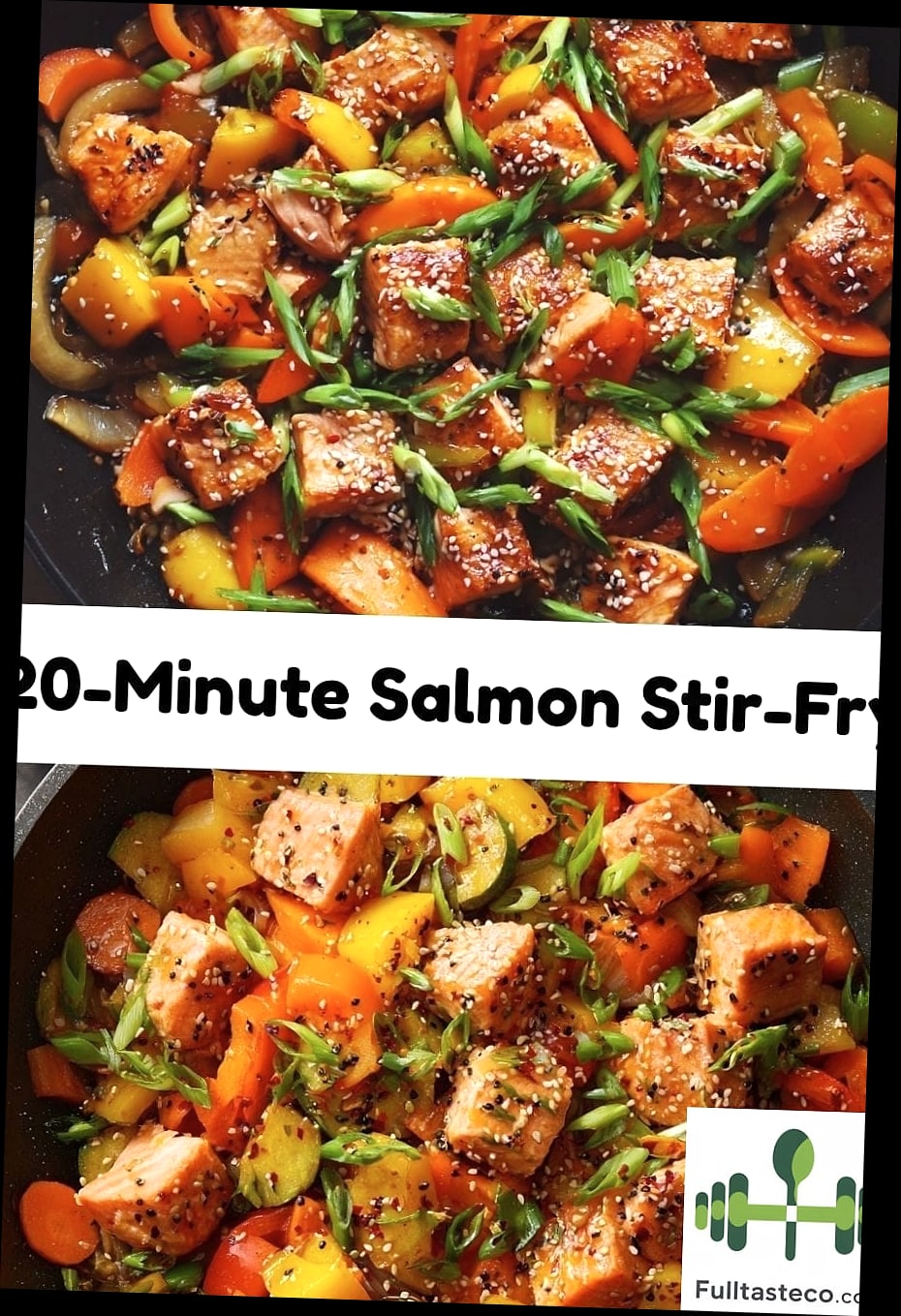 Low Calorie Salmon Stir Fry