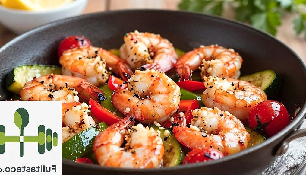 Low Carb Shrimp Skillet