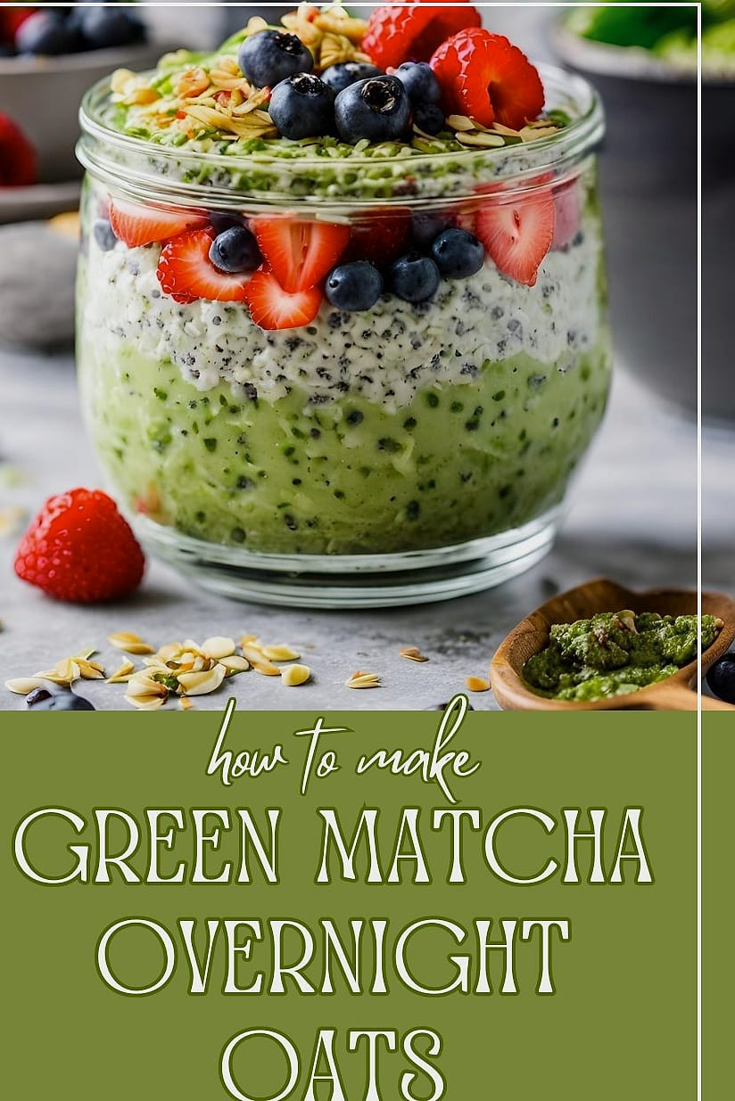 Matcha Green Tea Overnight Oats