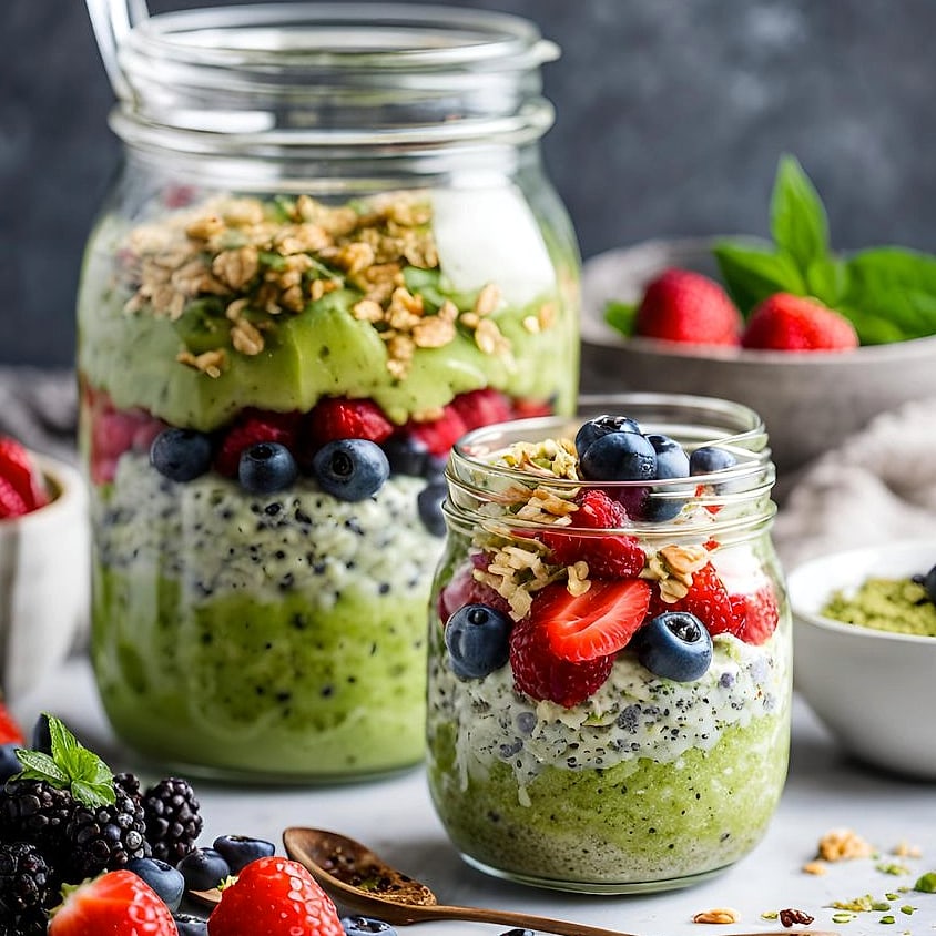25 Overnight Oats For Weight Loss 6 Matcha Green Tea Overnight Oats