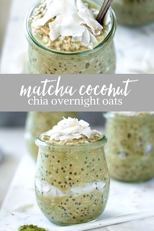 Matcha Green Tea Overnight Oats