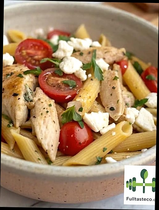 Mediterranean Chicken Pasta 7 Mediterranean Chicken Pasta
