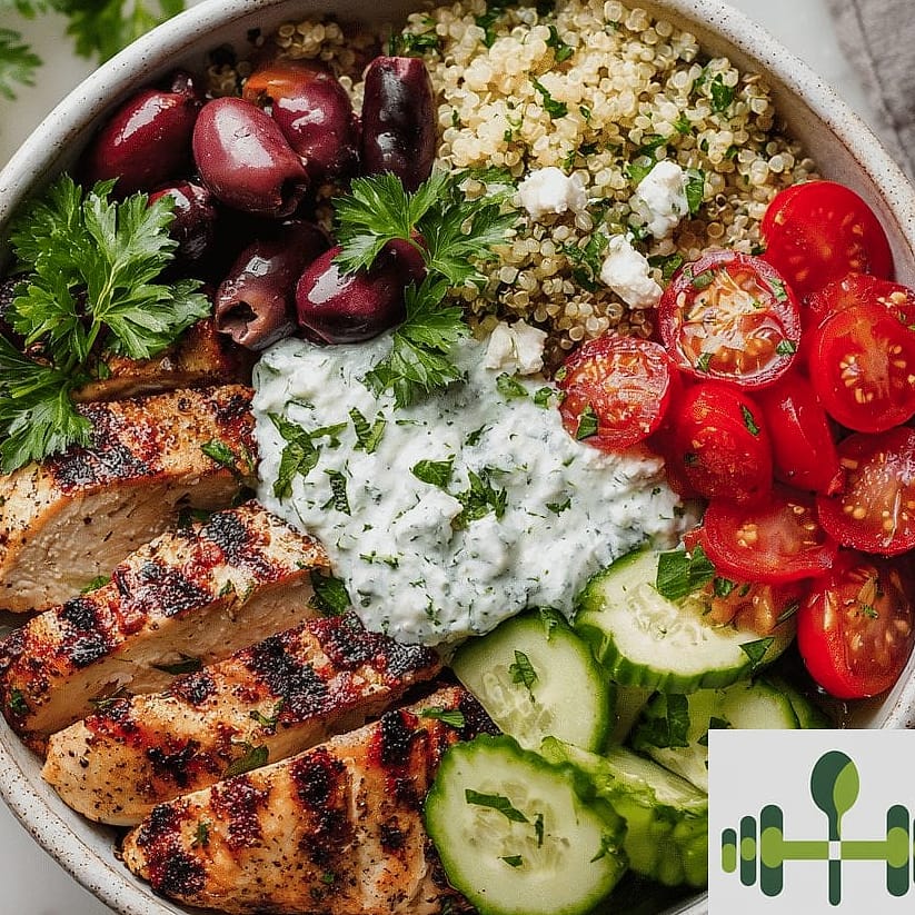 Mediterranean Chicken Bowl