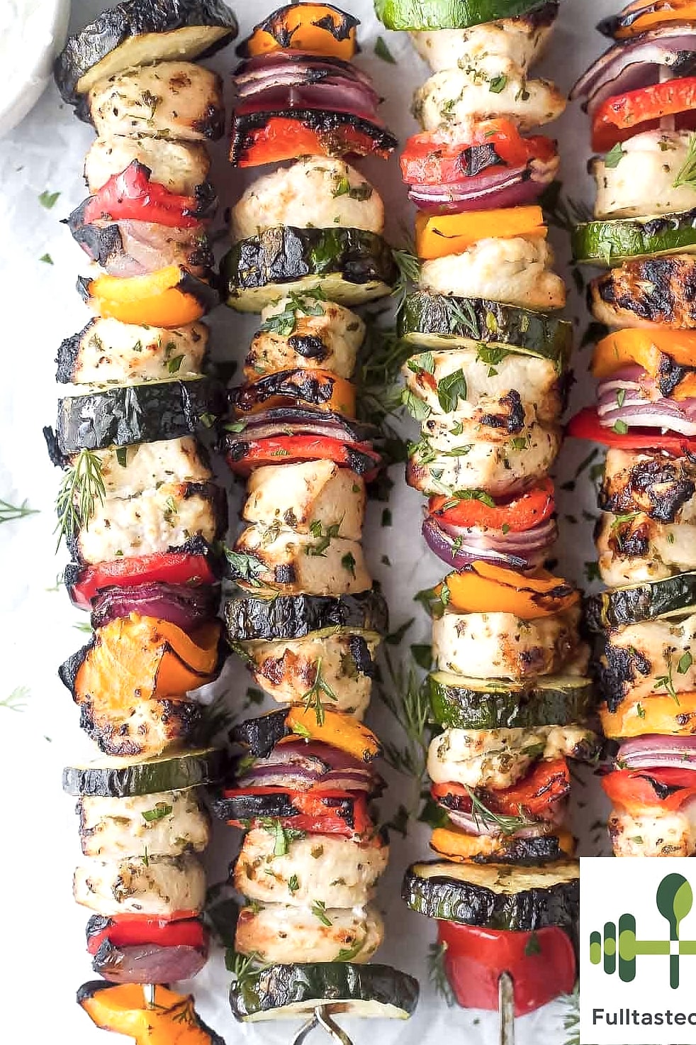 Mediterranean Chicken Skewers
