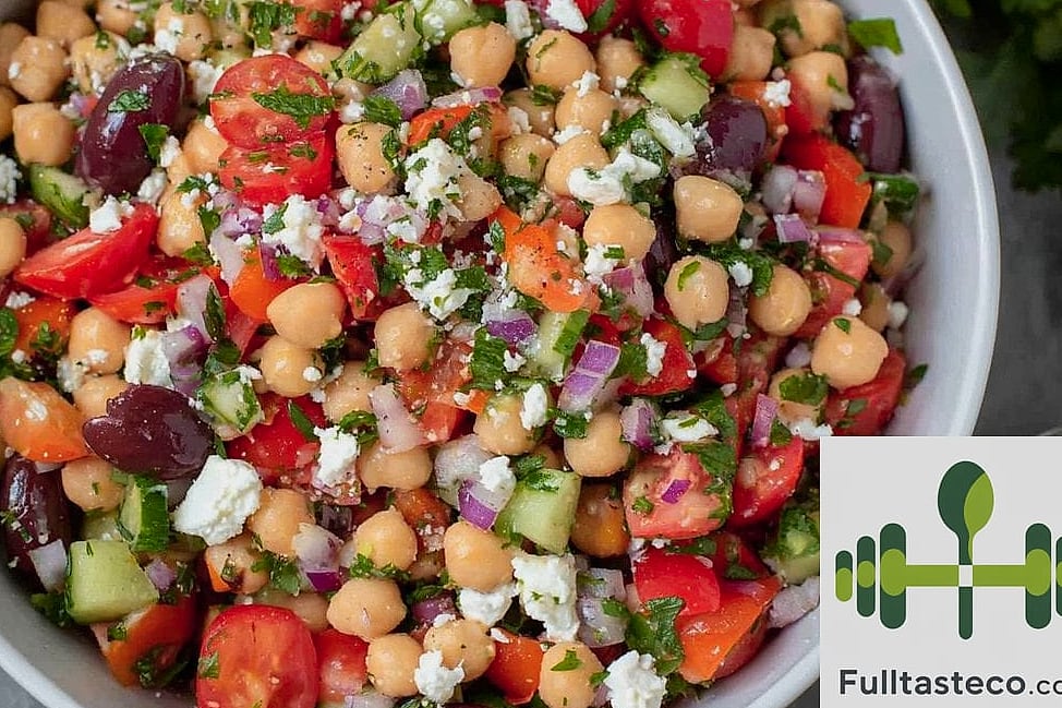 Mediterranean Chickpea Salad