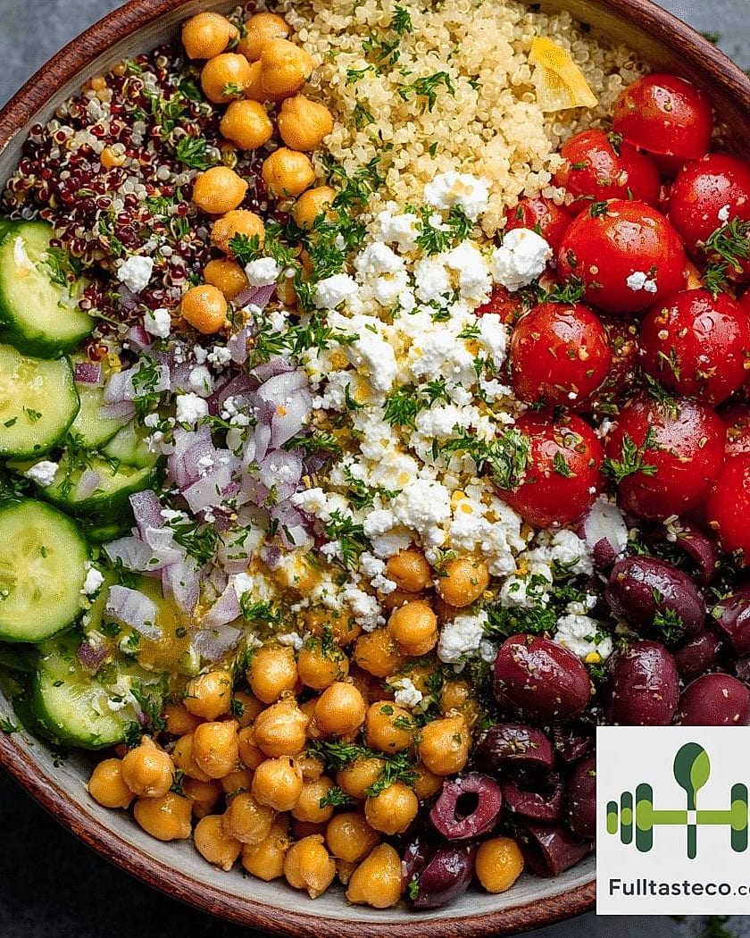 Mediterranean Chickpea Bowl