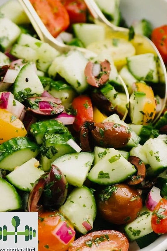 Mediterranean Cucumber Salad