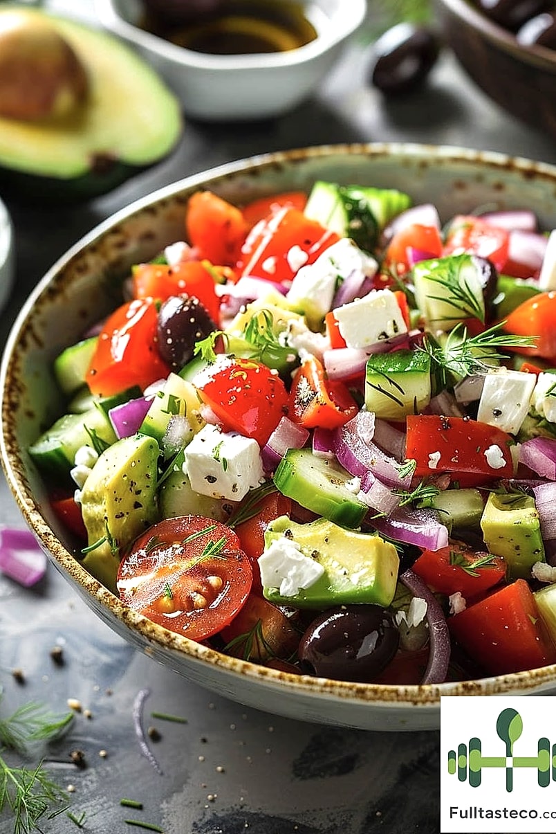 Mediterranean Greek Salad