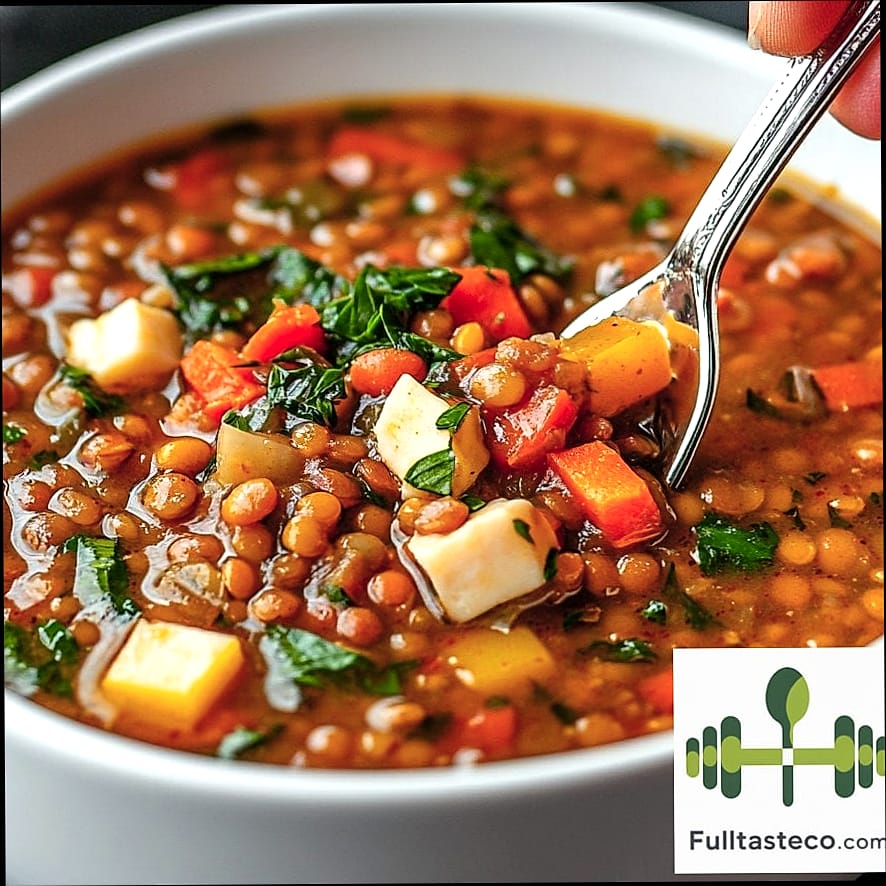 Mediterranean Lentil Soup