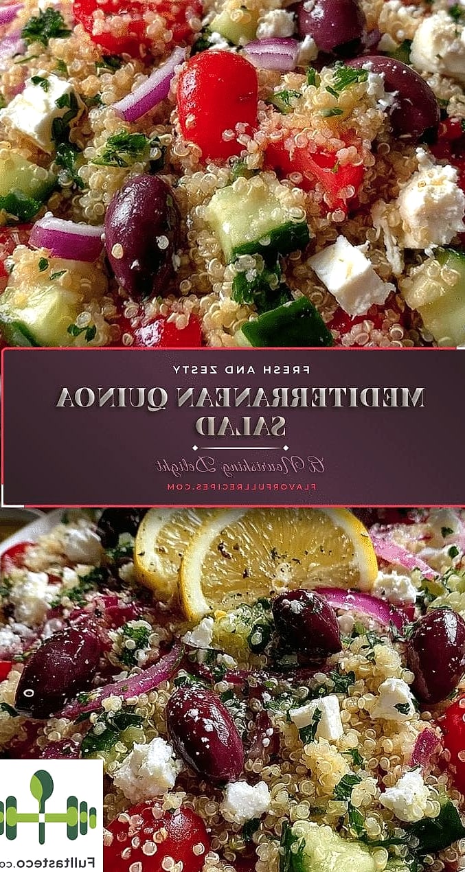 Mediterranean Quinoa Salad