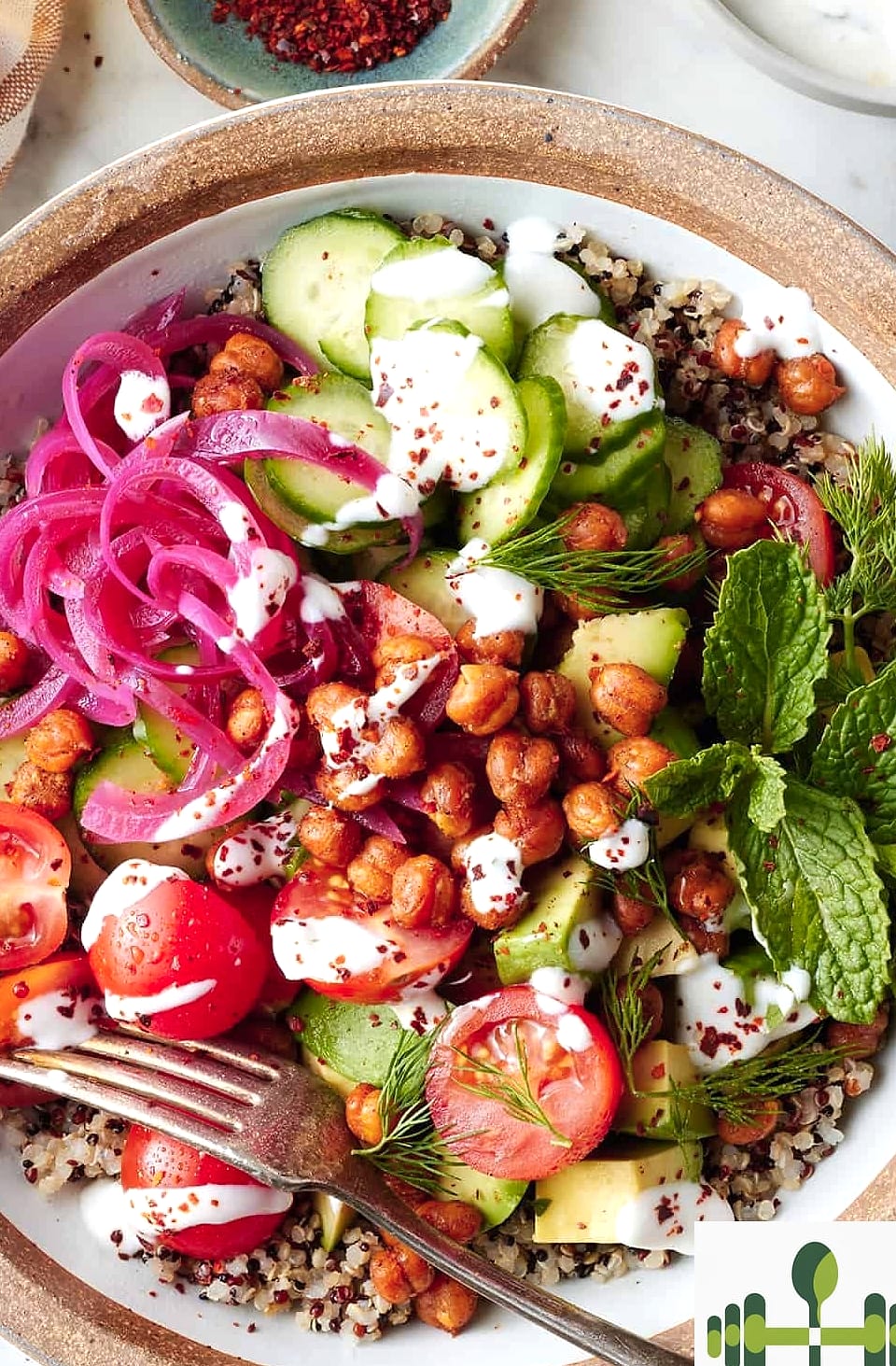 Mediterranean Quinoa Bowl