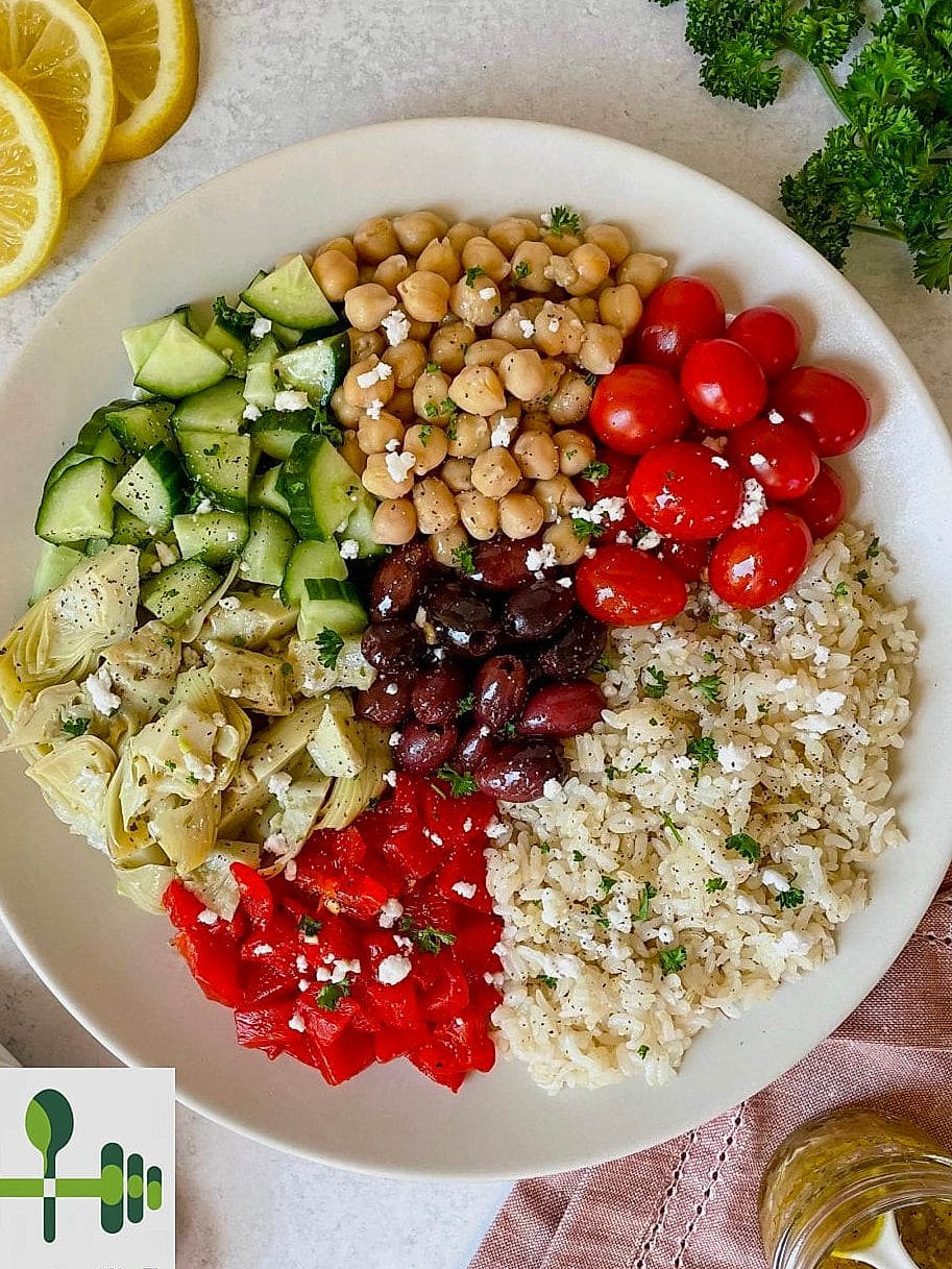 Mediterranean Rice Bowl 7 Mediterranean Rice Bowl