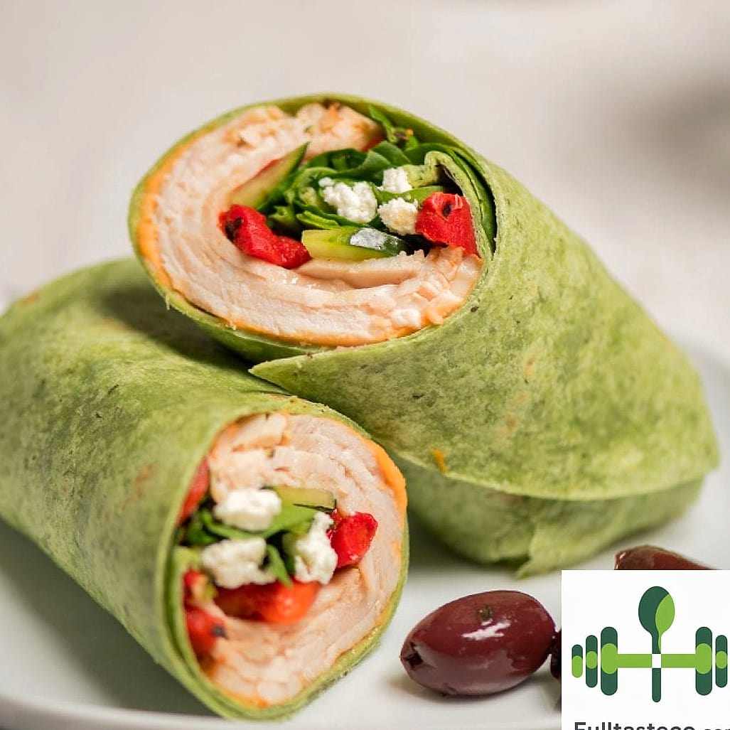 Mediterranean Turkey Wrap