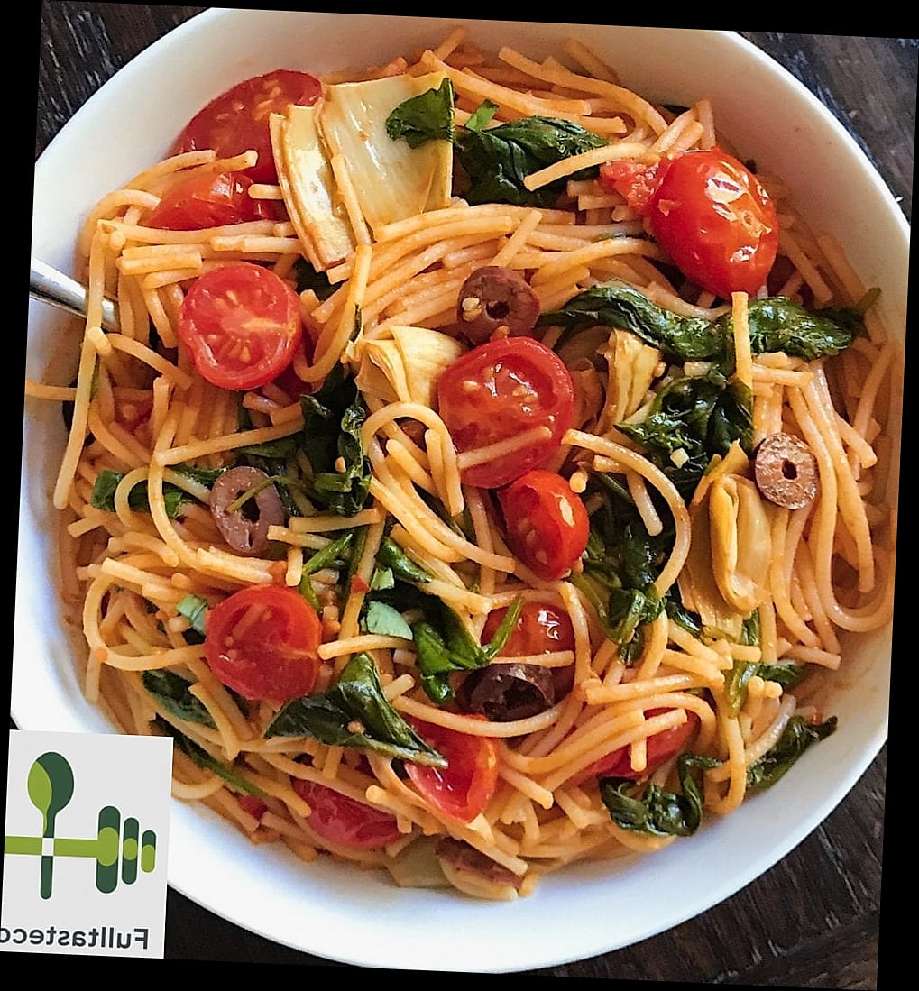 Mediterranean Veggie Pasta