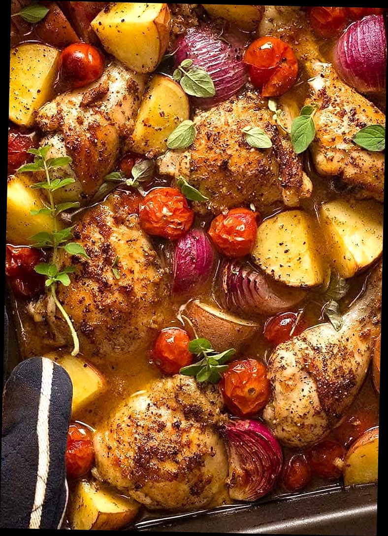 10 Mediterranean Diet Dinner Recipes To Try This Week 3 One-Pan Mediterranean Baked Cod
