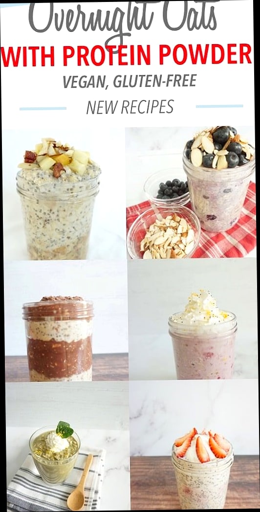 25 Overnight Oats For Weight Loss 22 Overnight Oats with Protein Powder and Banana