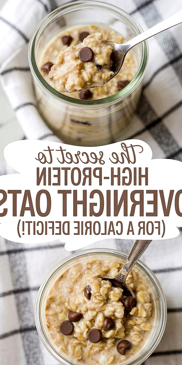 30 Calorie Deficit Meals That Are Full Of Flavor (Not Sad!) 9 Overnight Oats With Berries and Almond Butter
