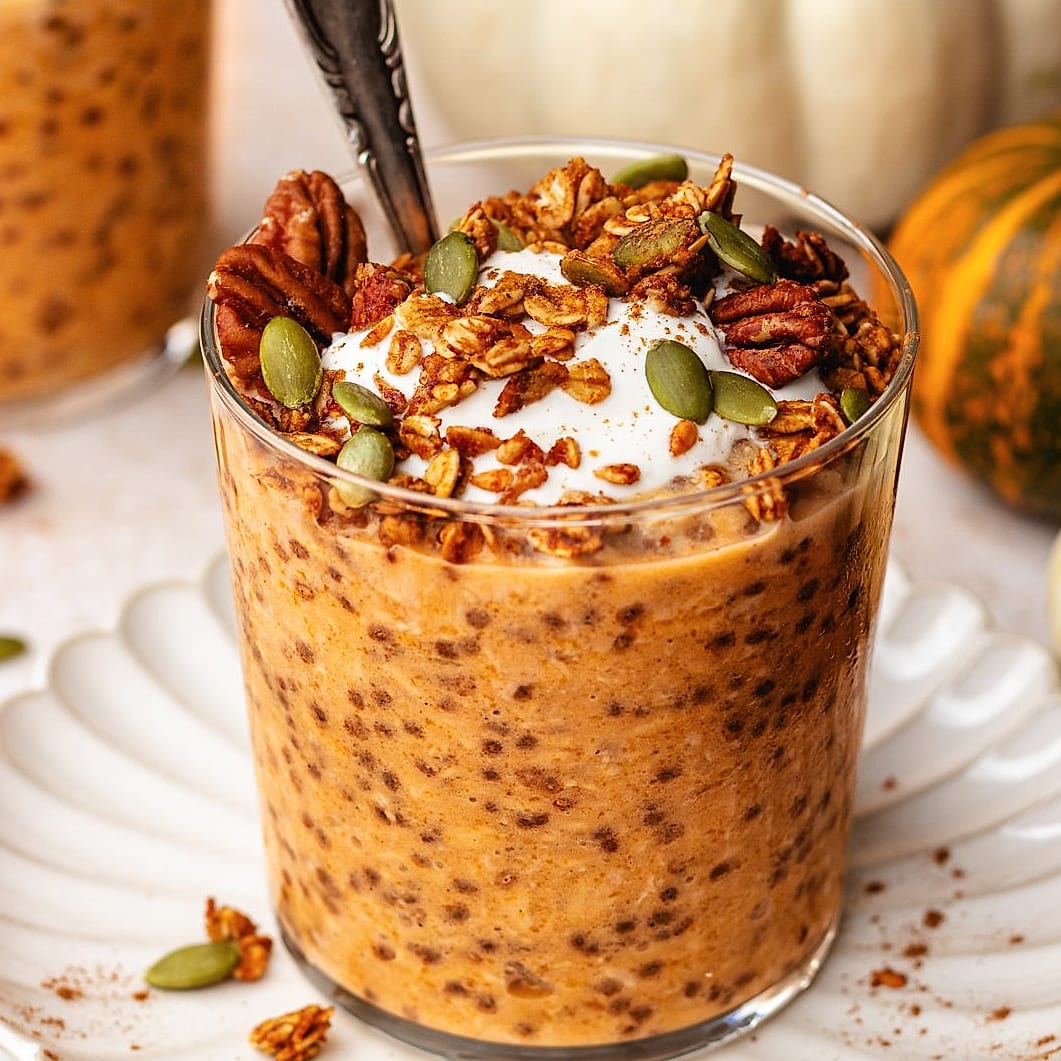 Pumpkin Spice Overnight Oats
