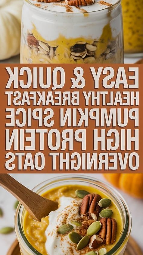 15 High-Protein Overnight Oats 10 Pumpkin Spice Protein Overnight Oats