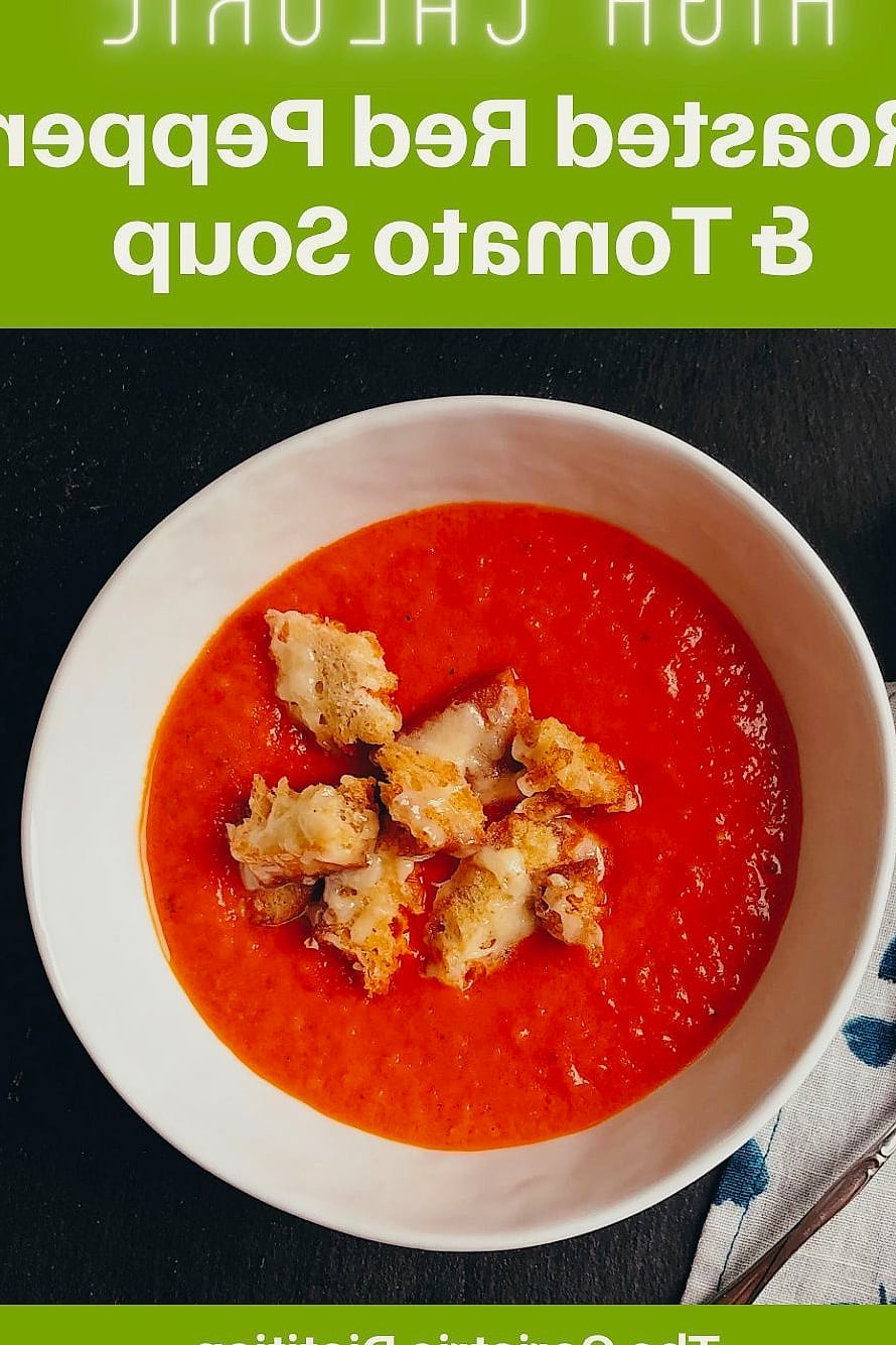 15 Low-Calorie Soups Under 300 Calories (Cozy & Filling) 12 Roasted Red Pepper and Tomato Soup
