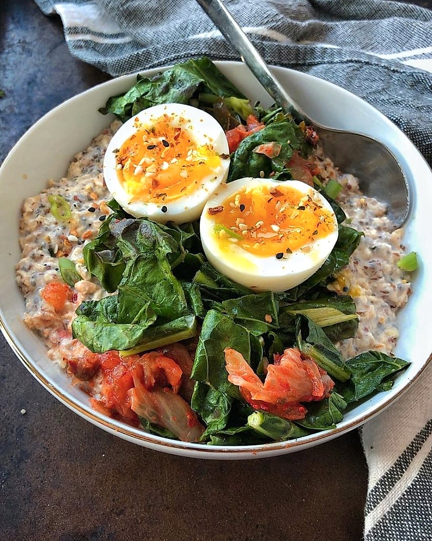 25 Overnight Oats For Weight Loss 18 Savory Overnight Oats with Egg and Avocado
