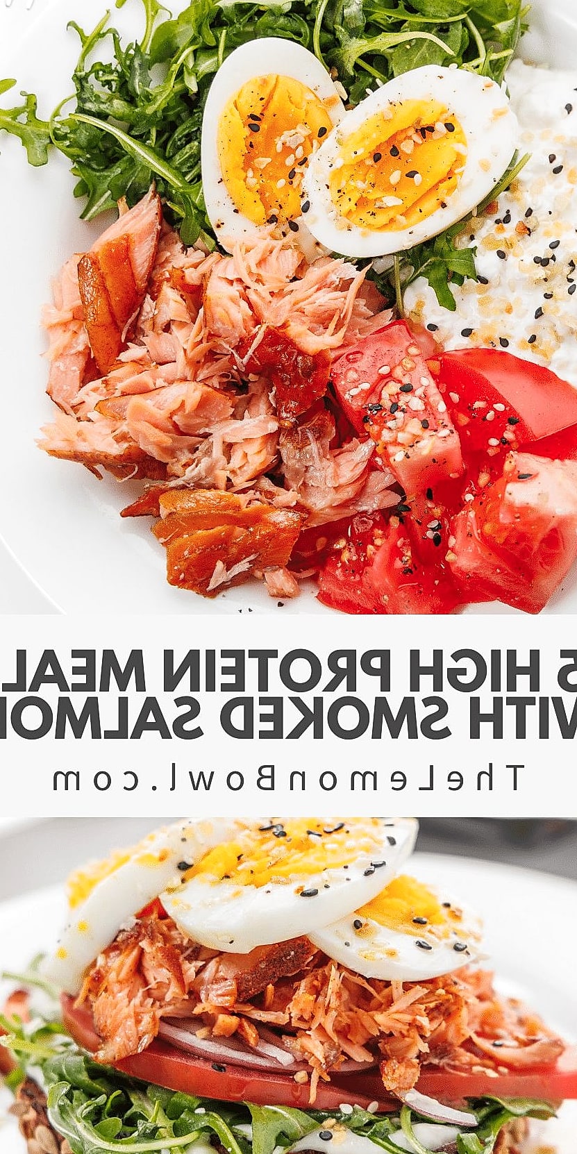 21 High-Protein, Low-Calorie Meals That Actually Keep You Full 18 Smoked Salmon and Egg Breakfast Plate