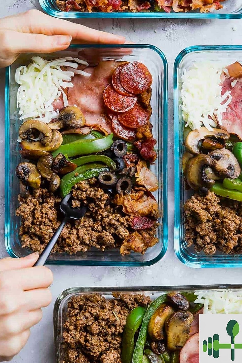 High Protein Pizza Bowl 5 Storage and Reheating