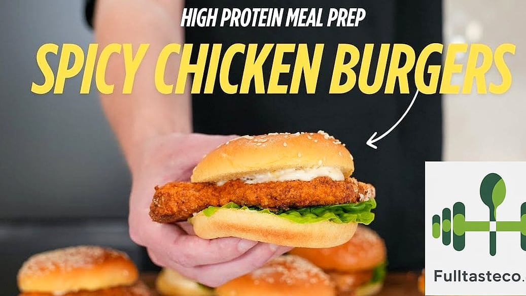 High Protein Chicken Burgers 5 Storage and Reheating