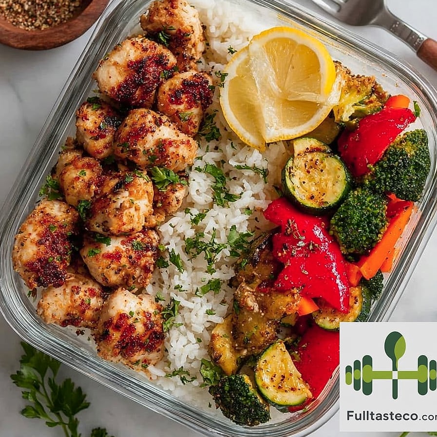 High Protein Rice Bowl 5 Storage and Reheating