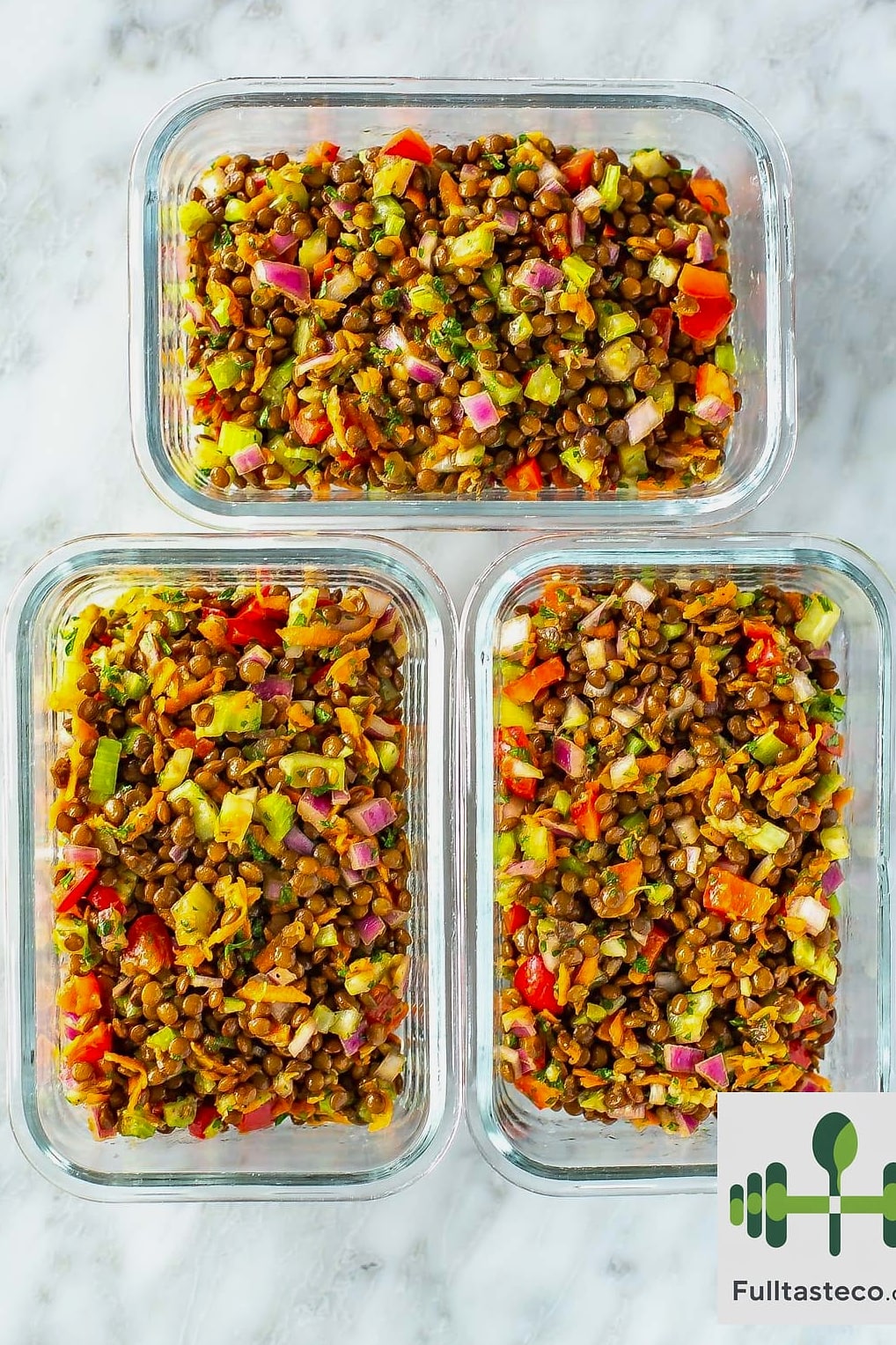 Mediterranean Lentil Salad 5 Storage and Reheating