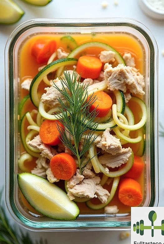 Low Carb Chicken Soup 5 Storage and Reheating