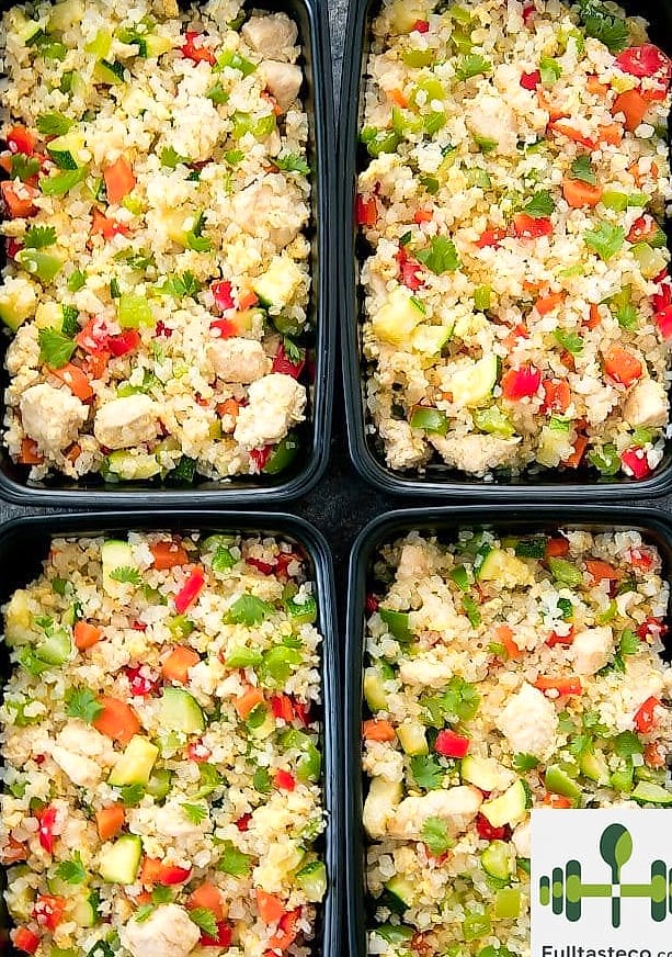 Low Carb Cauliflower Rice 5 Storage and Reheating