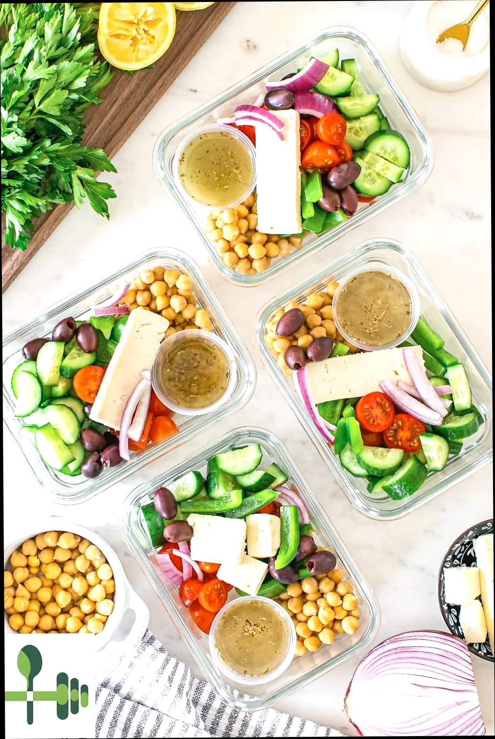 Low Calorie Greek Salad 5 Storage and Reheating