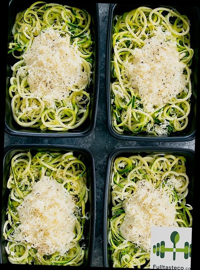 Low Calorie Zucchini Pasta 4 Storage and Reheating