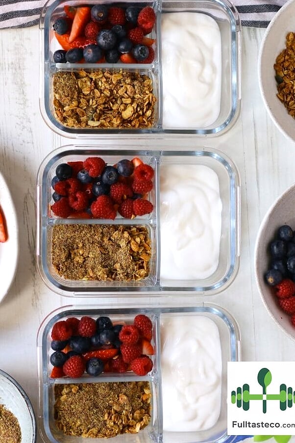 Low Calorie Yogurt Parfait 5 Storage and Reheating