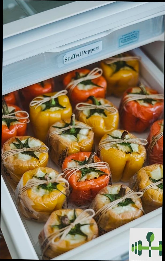 Stuffed Bell Peppers With Quinoa & Veggies 5 Storage and Reheating