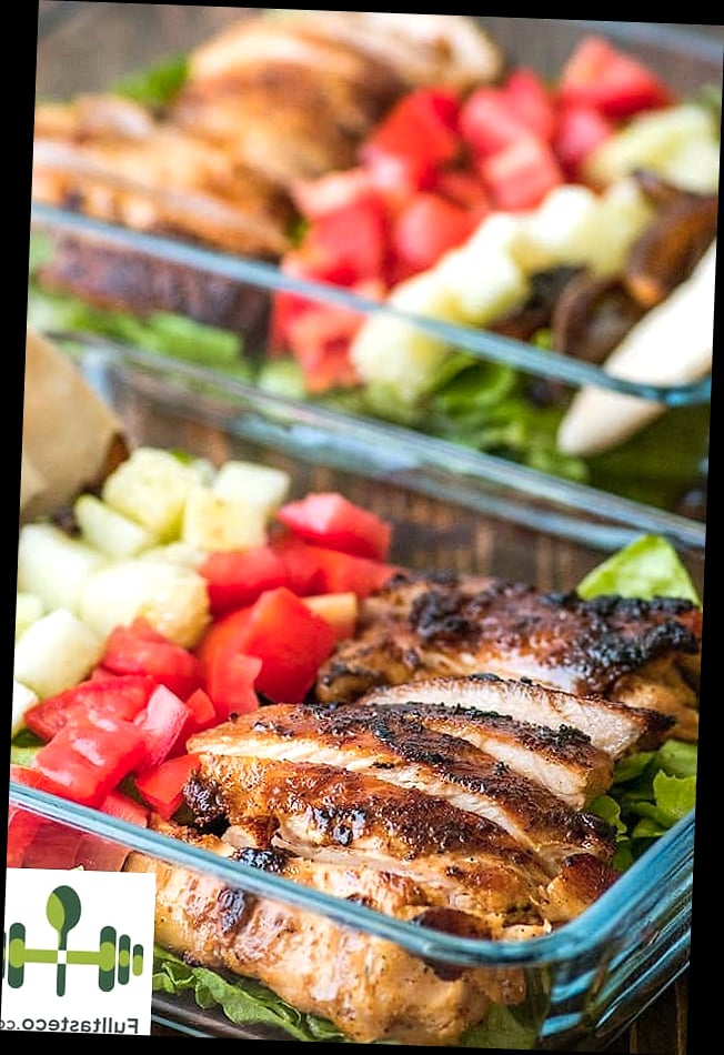 Grilled Chicken Shawarma Salad 5 Storage and Reheating