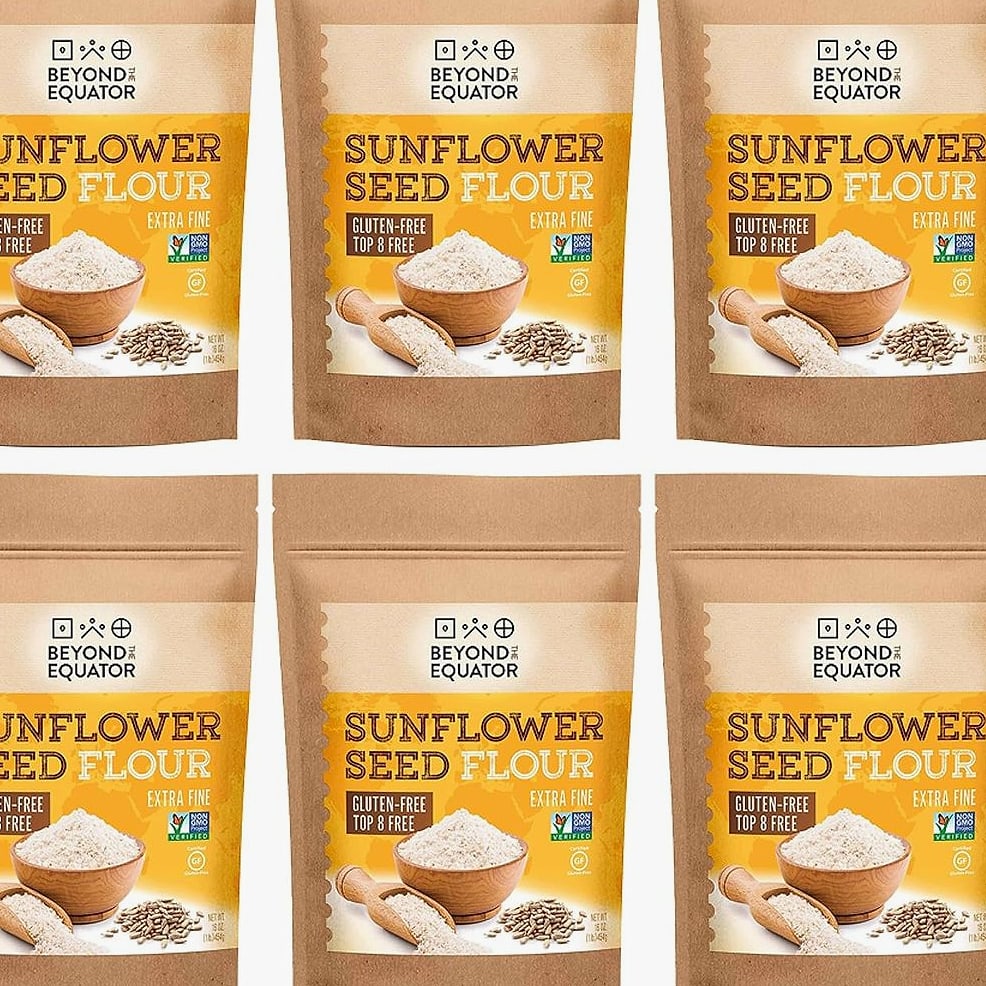 Sunflower Seed Butter with Celery and Coconut Flakes
