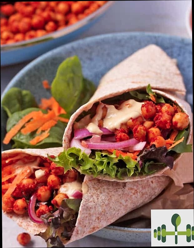 Vegan Chickpea Wrap 7 Vegan Chickpea Wrap