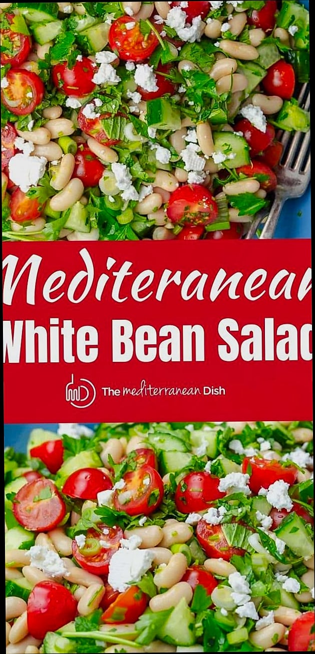 25 Days Of Mediterranean Diet Lunch Ideas You’ll Love 8 White Bean and Tuna Salad